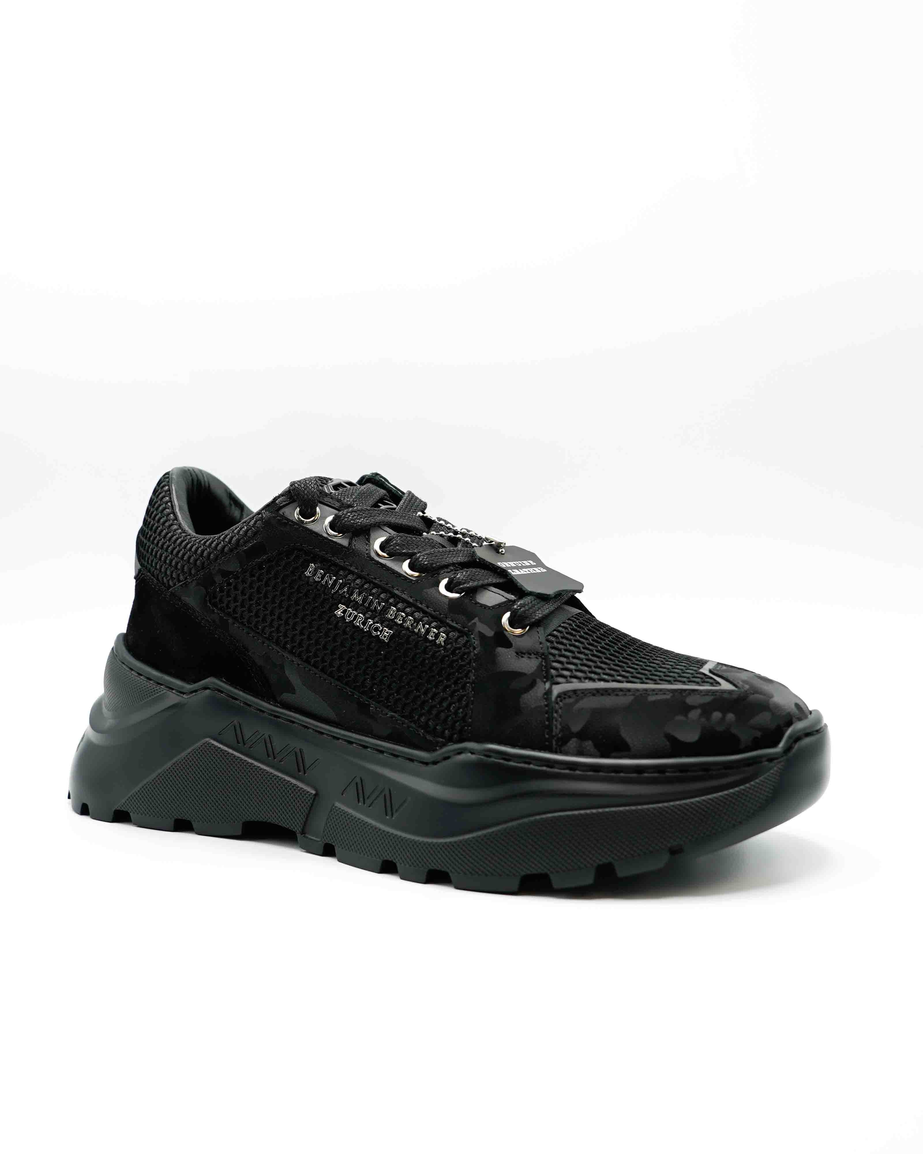 Black Reflective Camouflage Mesh - Image 6