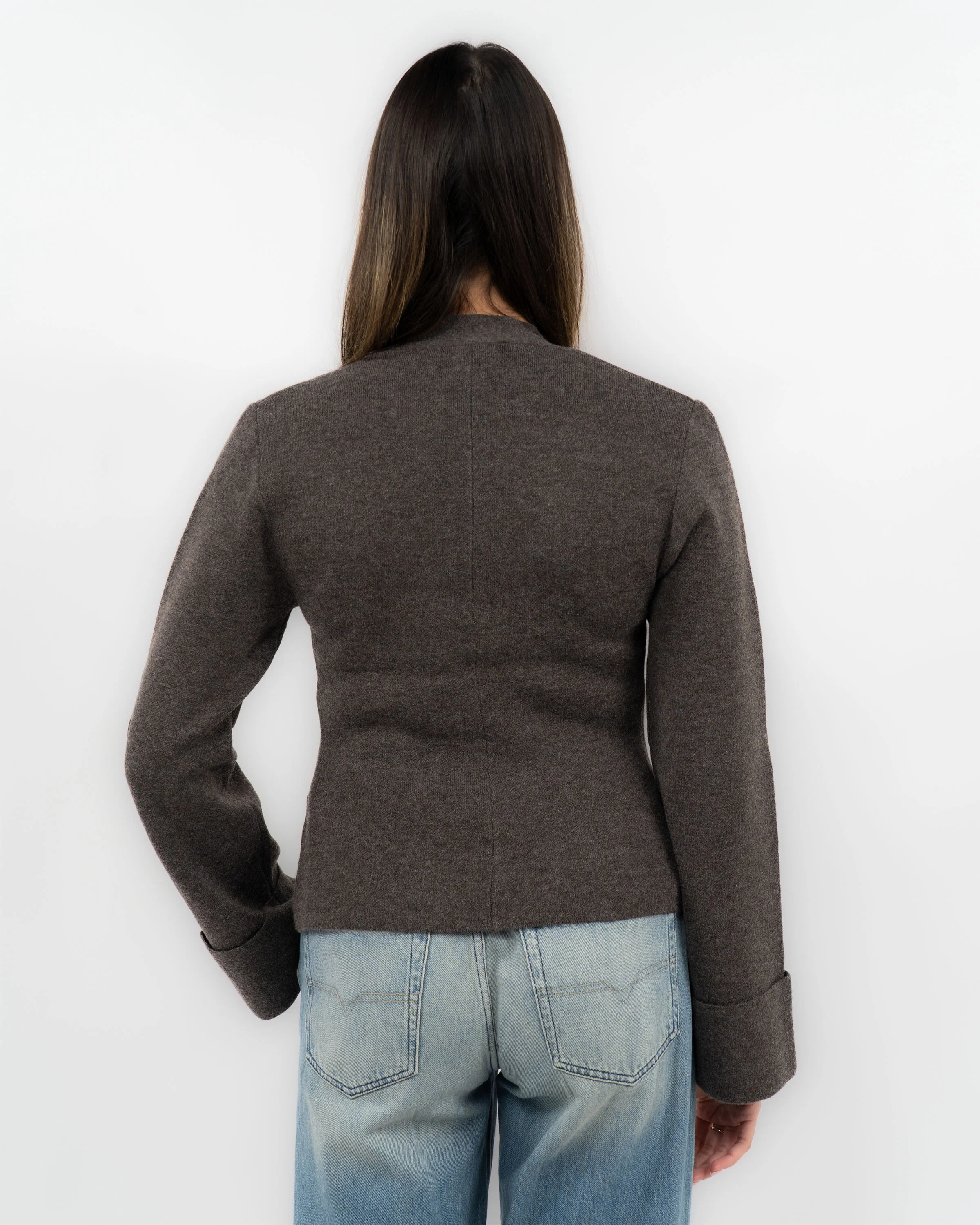 Knitted Sculptured Vest - Image 7